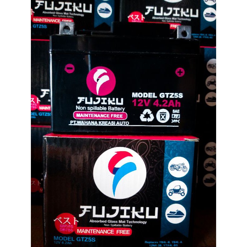 aki motor gtz 5s fujiku