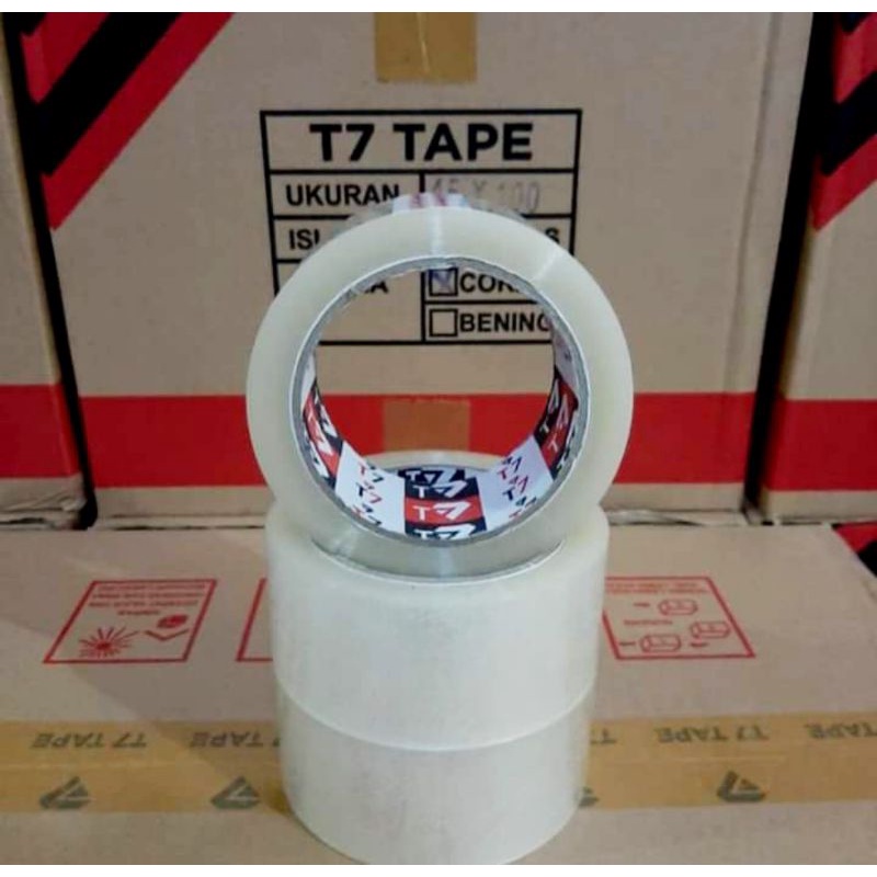 

Lakban 48x100 Bening Dan Coklat T7 Tape