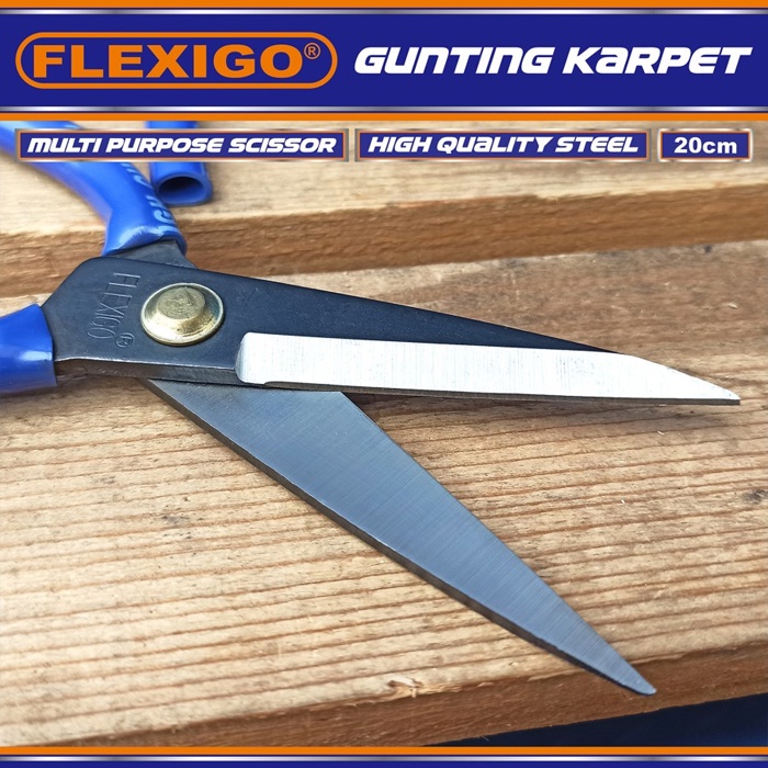 Gunting Karpet Serba Guna 20 Cm Flexigo Gunting Kain