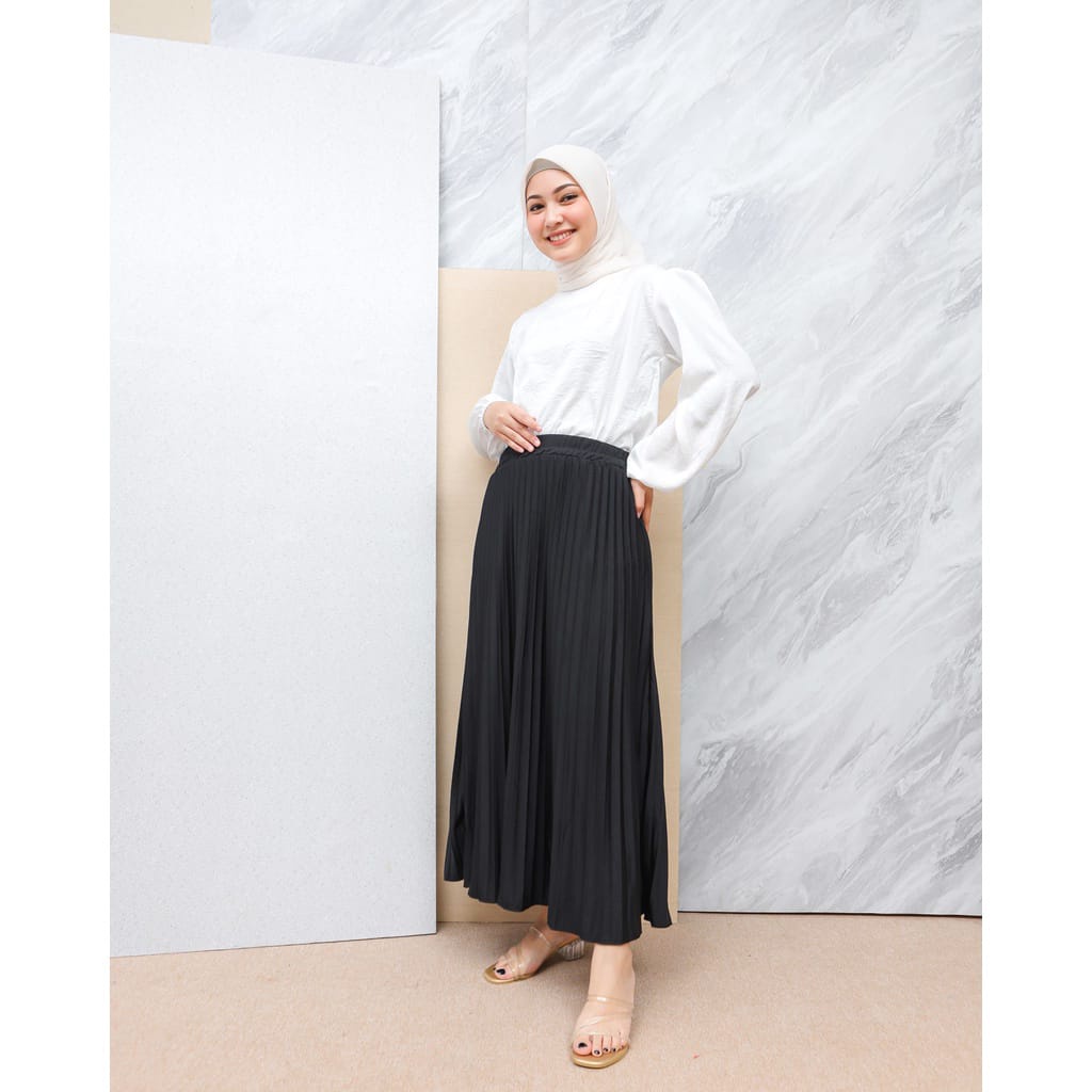 Rok Plisket Wanita / Woman Plisket Skirt / Rok Plisket Murah