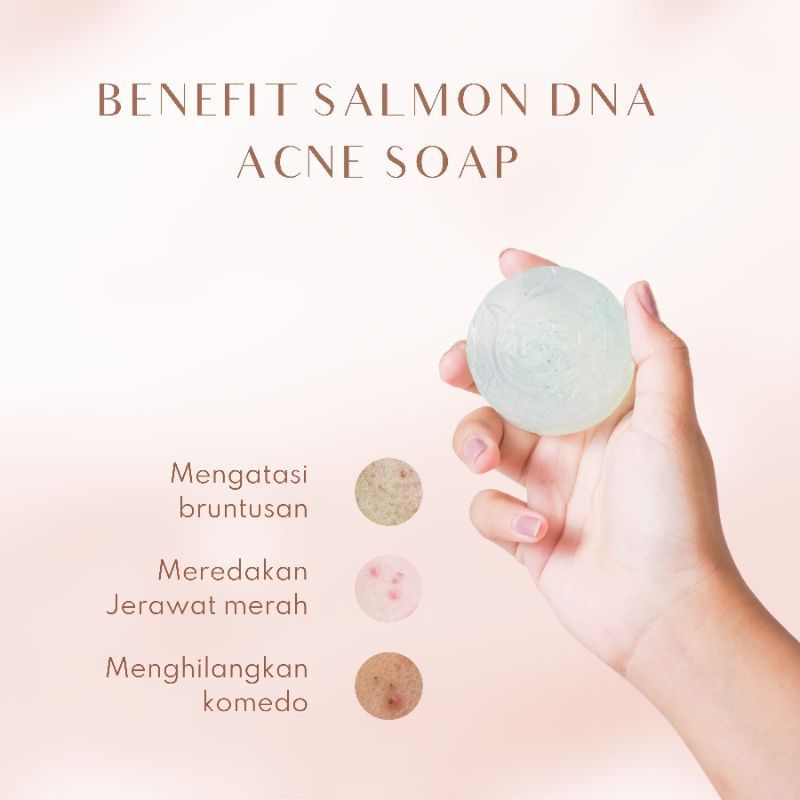 Sabun Muka LAURALEE ,Sabun mengandung Salmon DNA