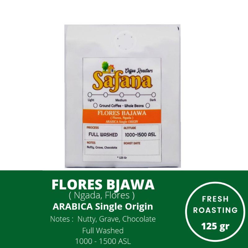 

Kopi Flores Bajawa Arabica Single Origin Fresh Roasting Coffee 125gr