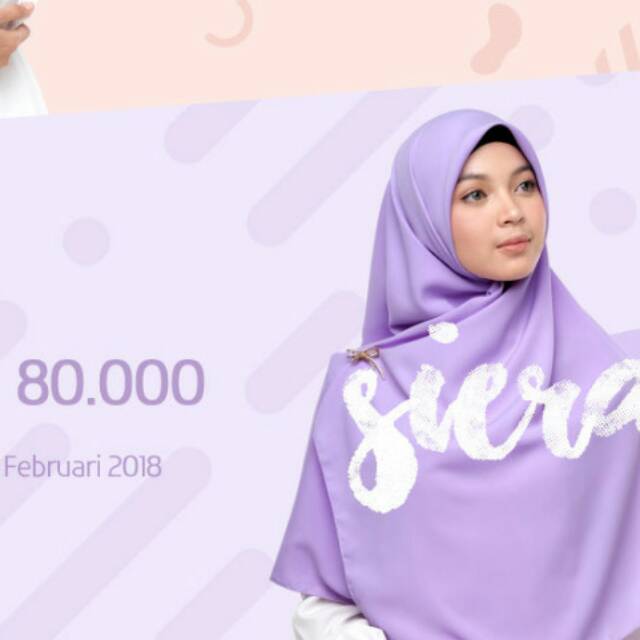 Jilbab Segiempat square hijab arfa