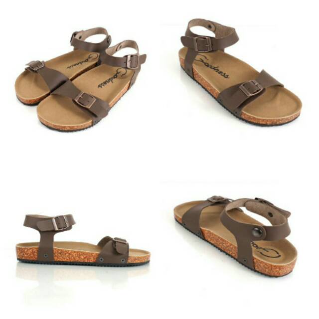 DISC 50% SANDAL KULIT GOODNESS GROOVE BROWN