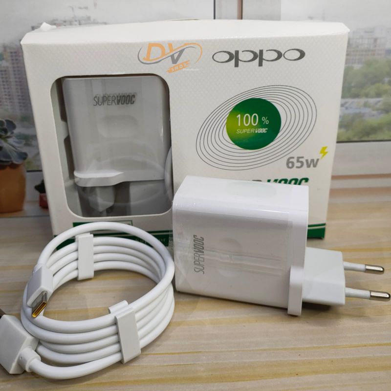 Charger Oppo Super Vooc Original Tipe C Fast Charging