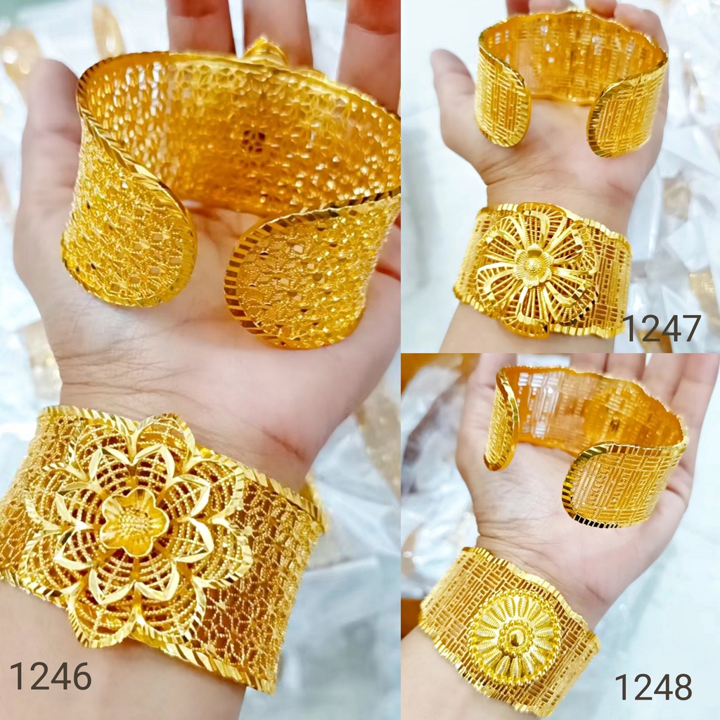 Gelang Xuping Terbaru Lapis Emas 24K Perhiasan Fashion 1244-1248