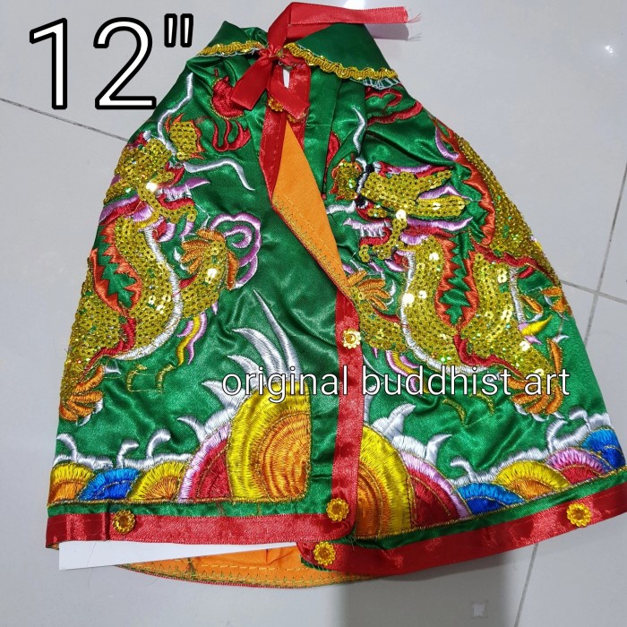 Unik jubah baju dewa kwan kong 10 inch 12 inch 14 inch Limited
