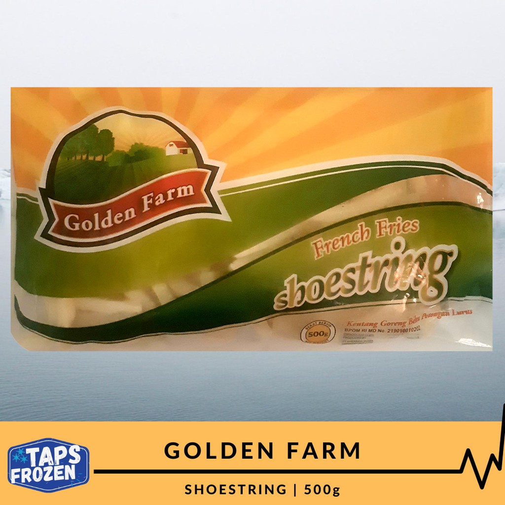 

Golden Farm Shoestring & Crinckle Cut 500g