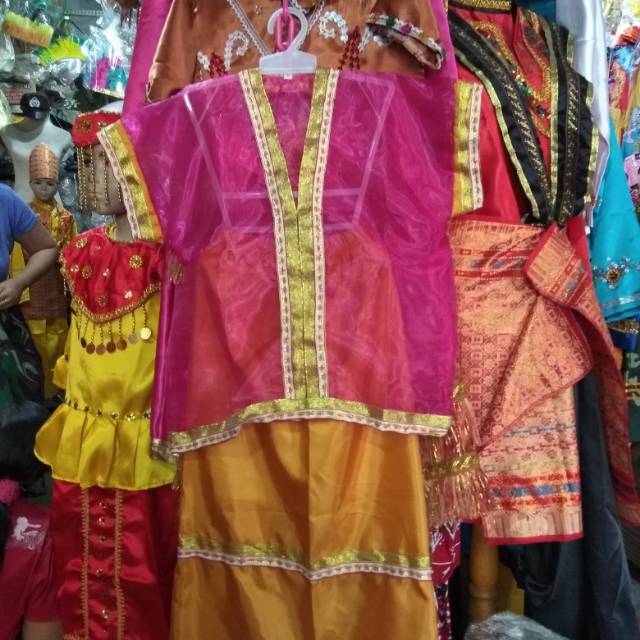 Baju adat Sulawesi//bajub bodo dewasa