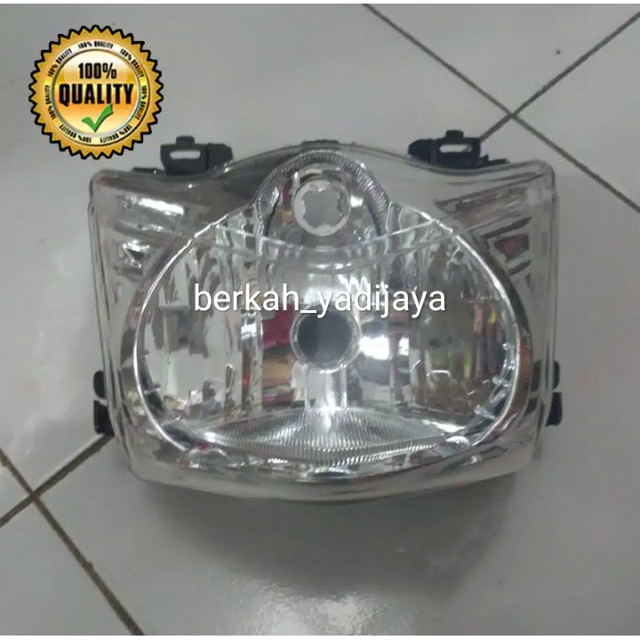 cover lampu depan satu set honda beat karbu tahun 2008-2012