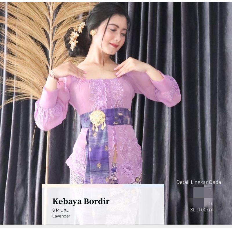 kebaya bordir sabrina