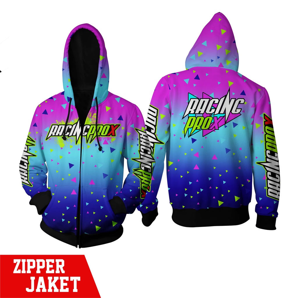 JAKET RACING ZIPPER PROX TWO AURORA RACINGHELL