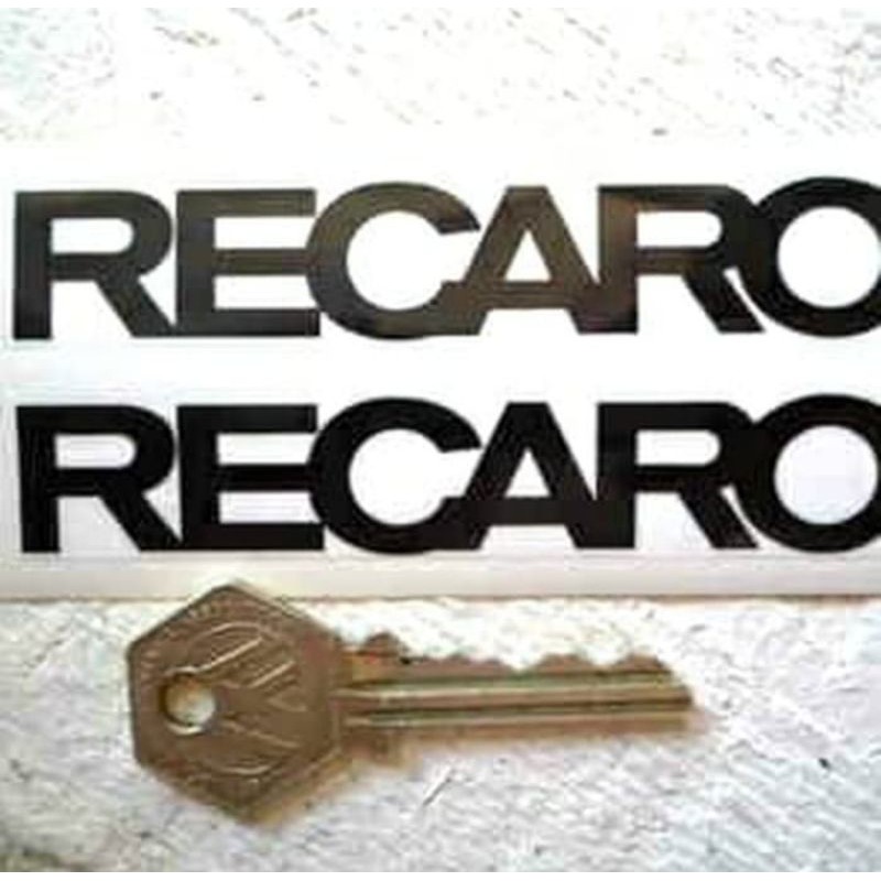 

Sticker Recaro Ukuran Panjang 12 cm