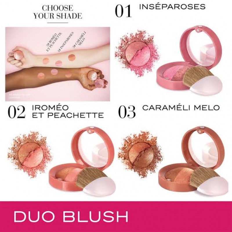 Blushon BOURJOIS Paris // BOURJOIS Paris Little Round Pot Duo Blush//  BOURJOIS // blushon