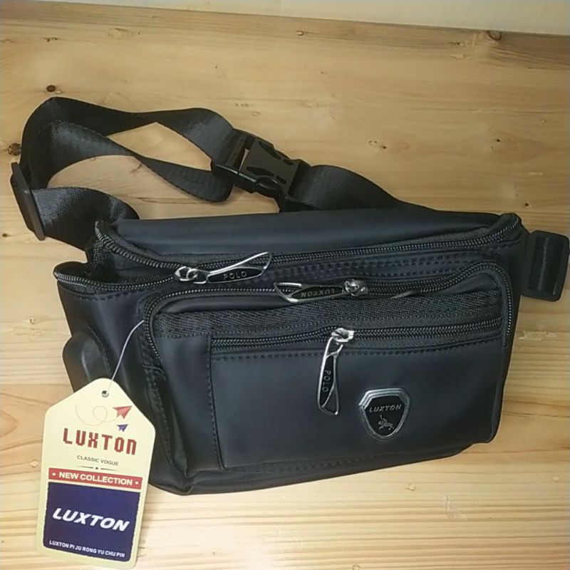 Tas Slempang Pria Polo Luxton Import/Tas pinggang Pria Polo Luxton Import/Tas Waistbag Pria Polo Lux