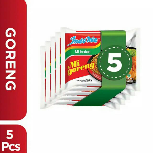 

Indomie Goreng Isi 5 pcs