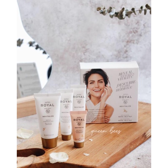 Jafra Travel Size Revitalize. Skincare Anti Aging dengan Kandungan Royal Jelly