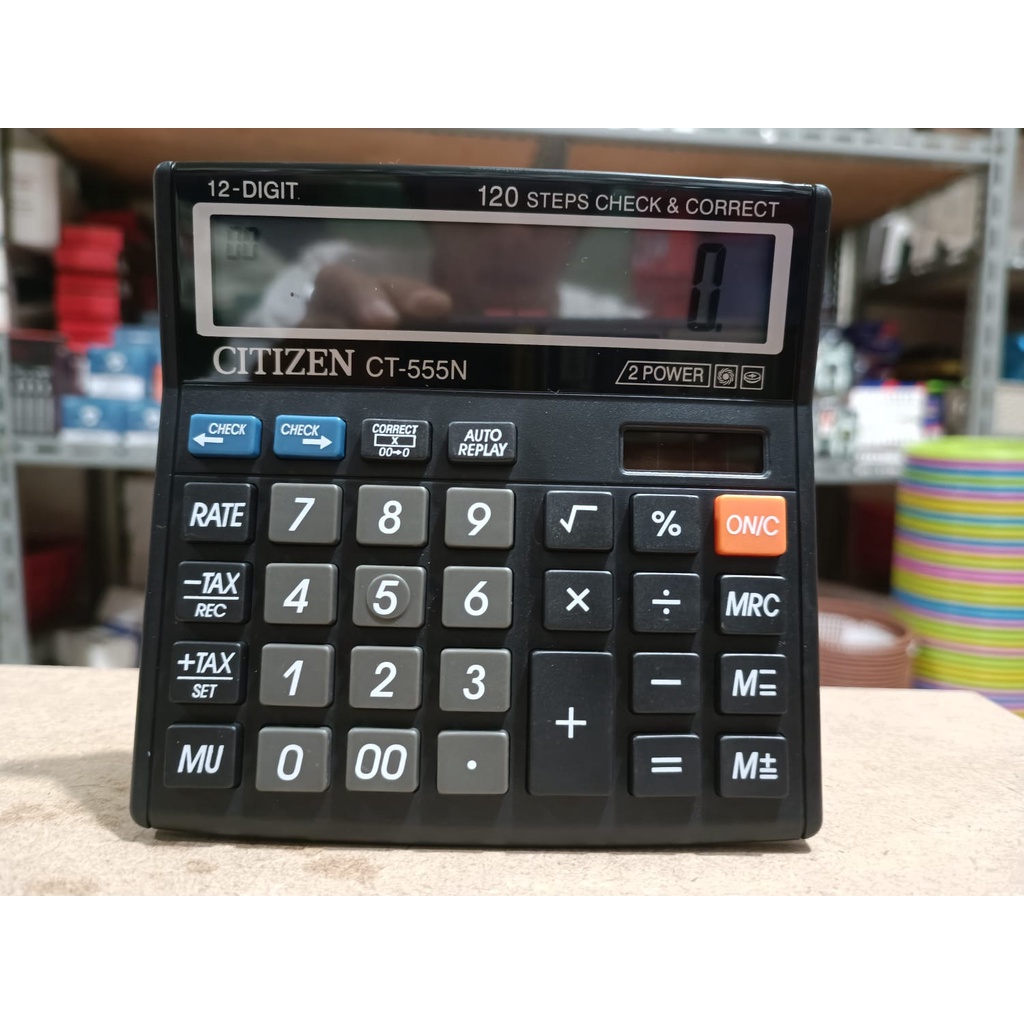 Kalkulator Citizen CT 555N 12 Digit Kualitas Terbaik