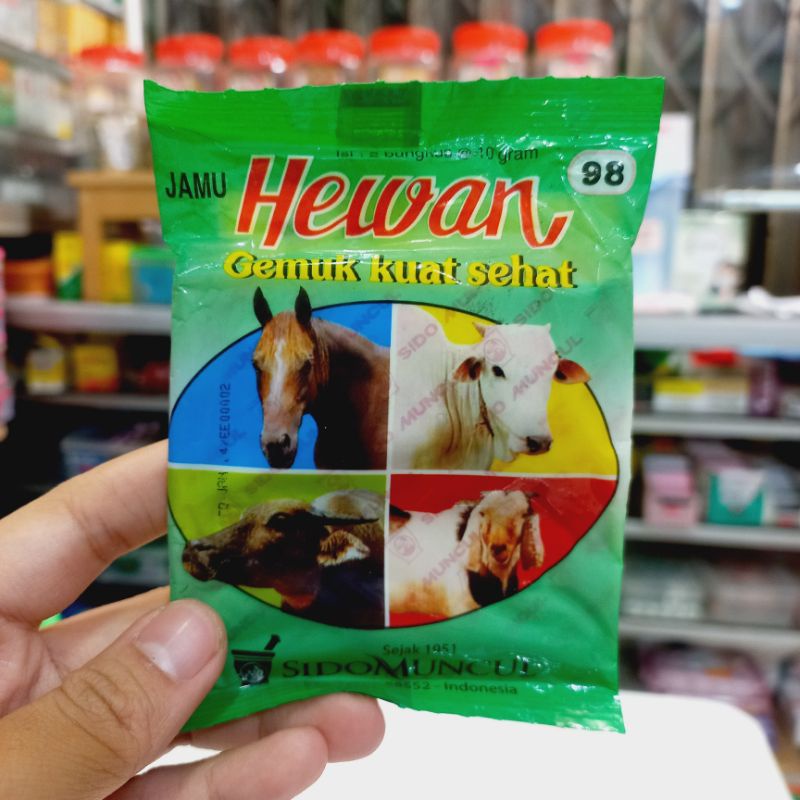 

JAMU HEWAN GEMUK KUAT SEHAT / JAMU KUAT UNTUK KUDA SAPI KERBAU KAMBING DOMBA / TERNAK MAKIN SEHAT KUAT STAMINA BERTAMBAH STRONG