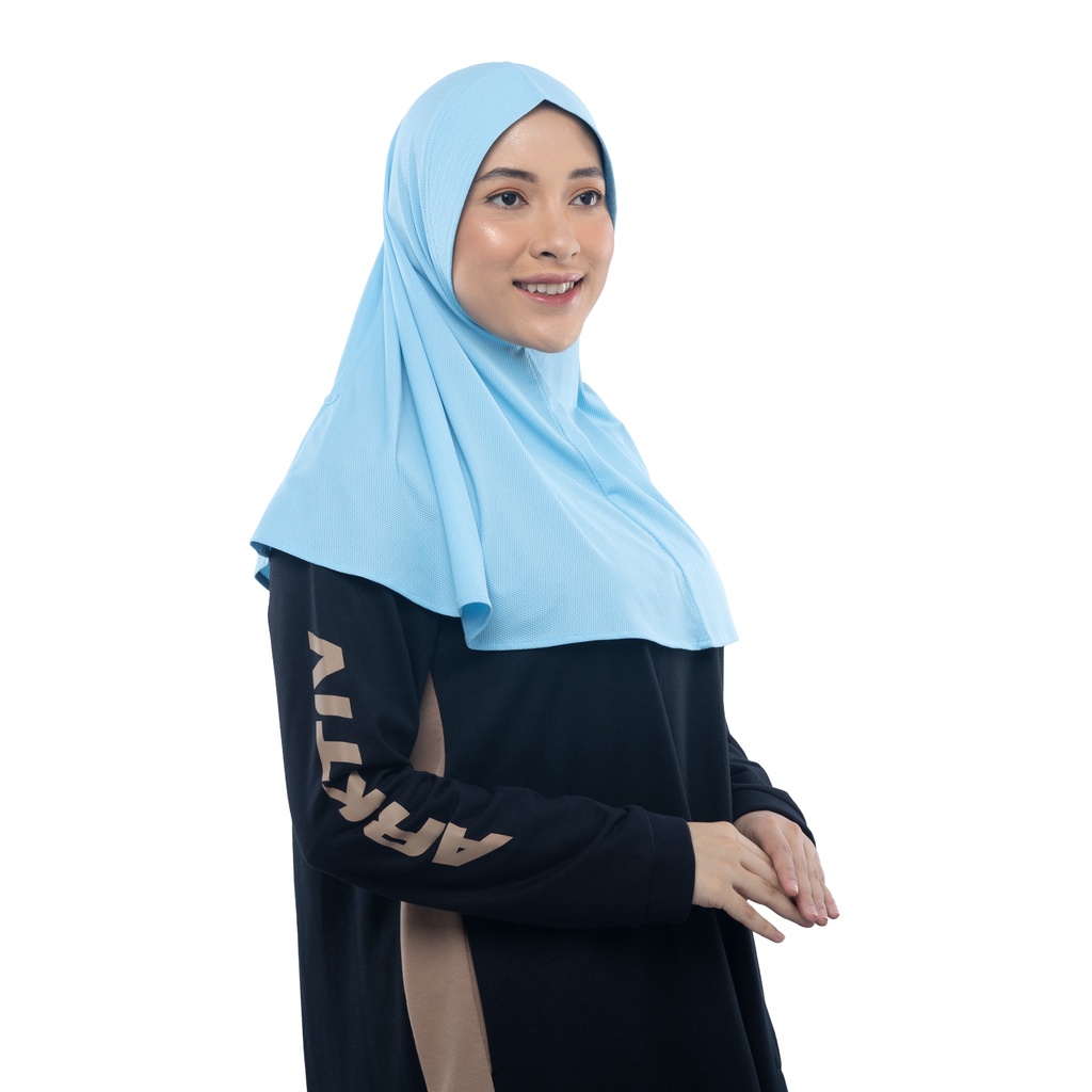 Arktiv Running Hijab Sky Blue | Sport Hijab