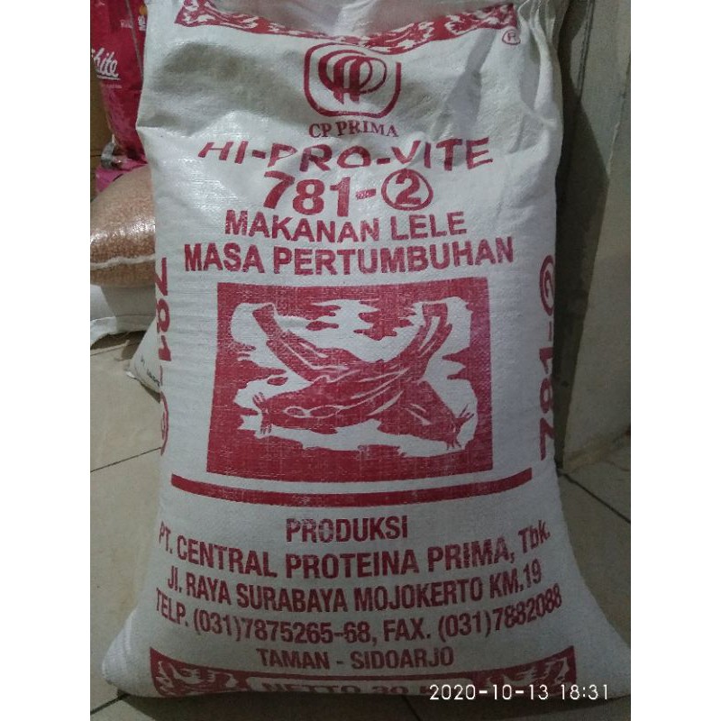 Pelet Lele/Pakan Lele/Hi Pro Vite 781 -2