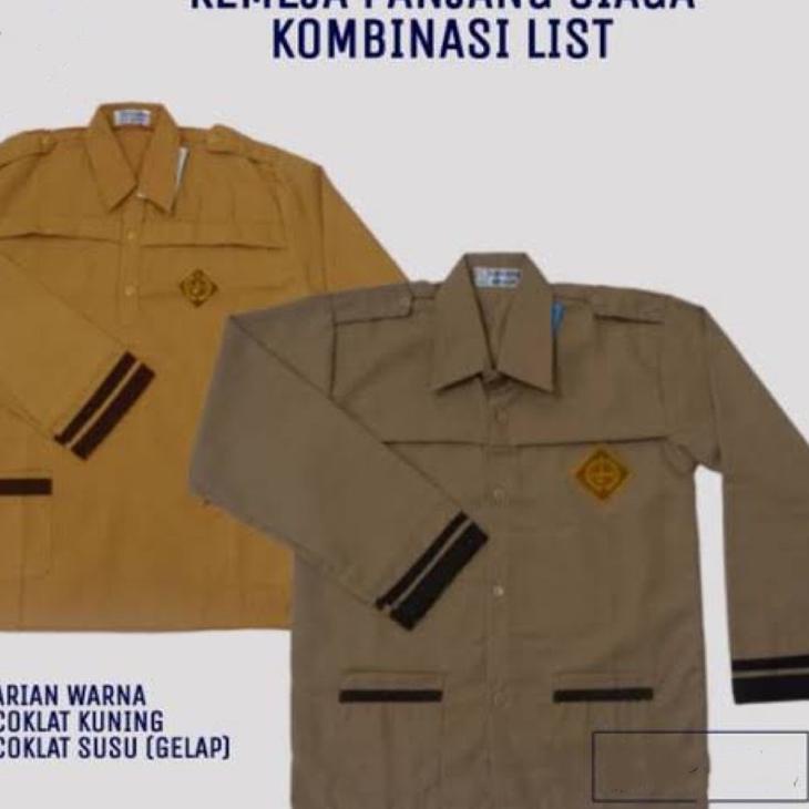 

Langsung Beliii.. Kemeja Sekolah SD Pramuka Siaga Lengan Panjang Baju Seragam Sekolah Anak Laki Laki Perempuan Bahan Oxford Sariwarna Tebal Adem