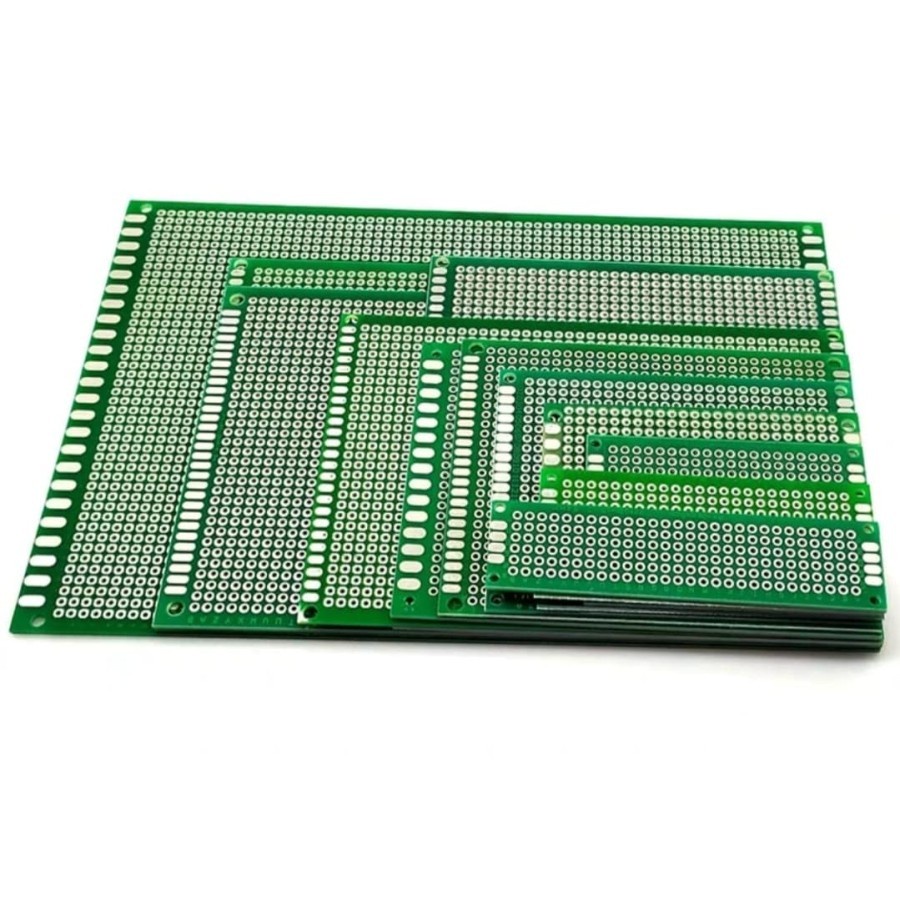 PCB Double-sided fiberglass board 2.54 pitch hole (1801)