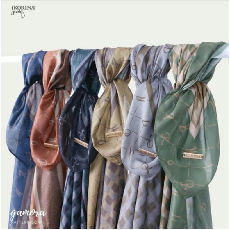 gamora pattern scarf by korina