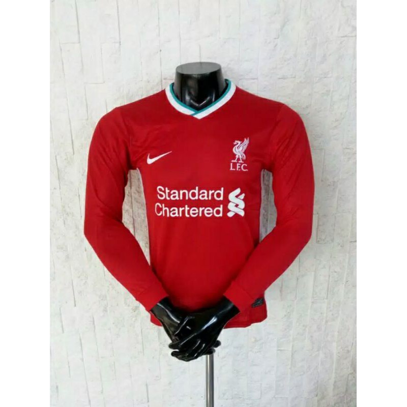 JERSEY LIVERPOOL HOME LS 2020 2021 LONGSLEEVE GRADE ORI