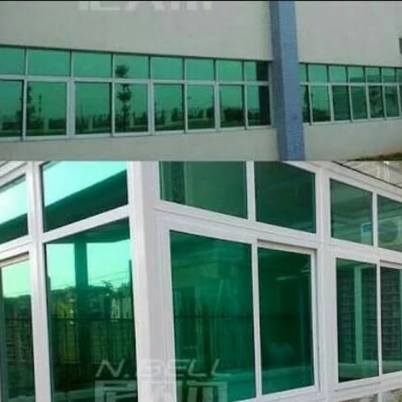 Stiker Kaca Mirror One Way Kaca Film Silver-152CmxP-50Cm Anti Panas