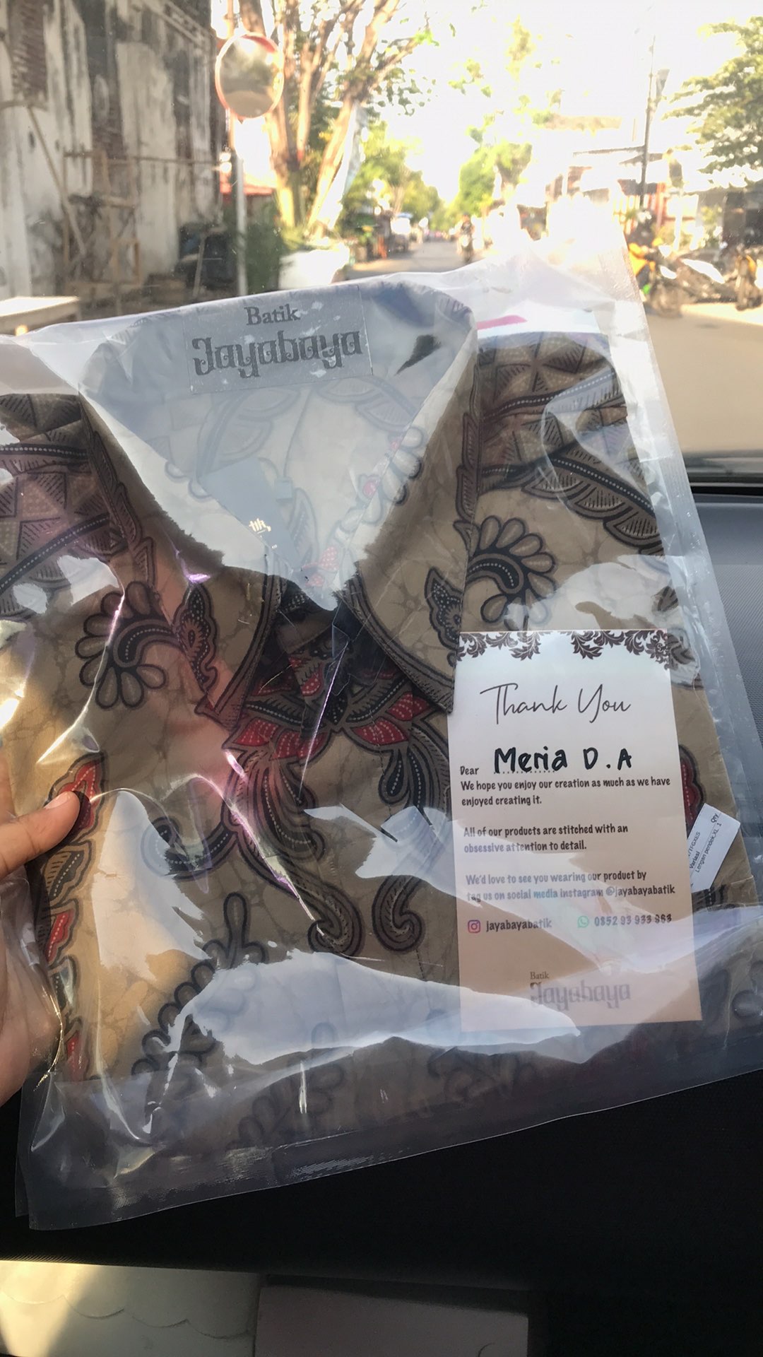 Kemeja Batik Pria Slimfit Jayabayabatik Arga Iii