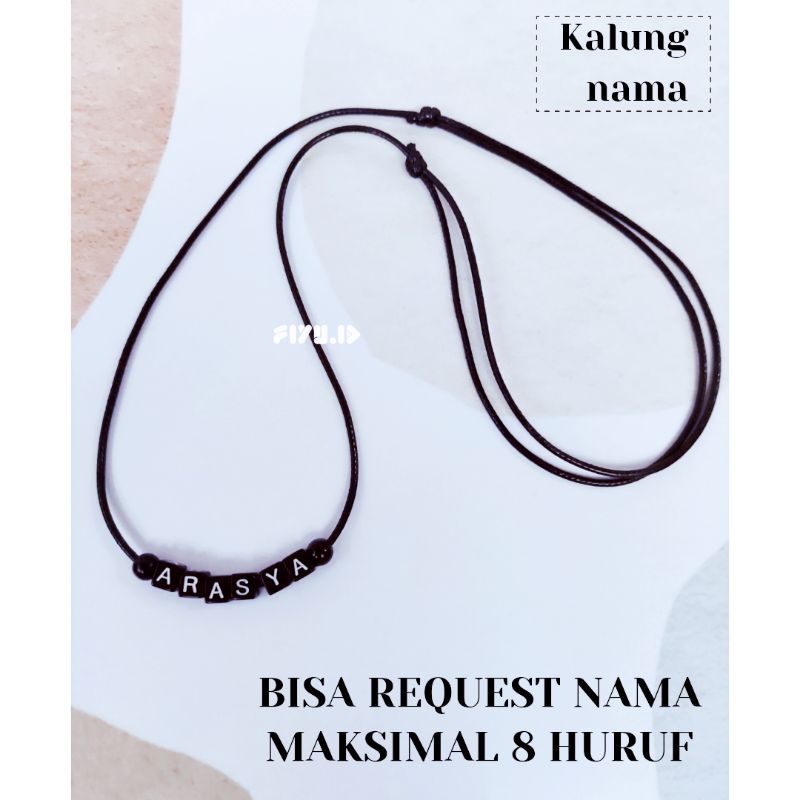 COD KALUNG NAMA / KALUNG TALI REQUEST NAMA Maks 8 huruf