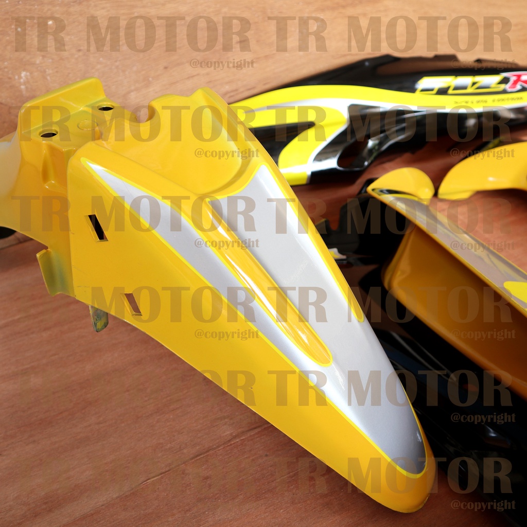 Cover Body Fizr F1zr Caltex Kuning Hitam Full Set Halus Cover Bodi Yamaha Fiz r