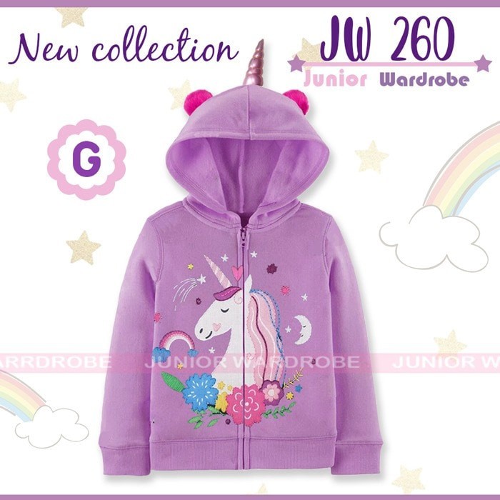 Jaket anak perempuan JW260 kids