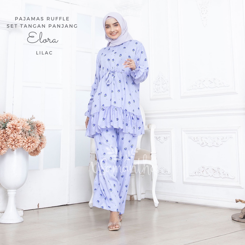 Pajamas Set Celana Muslim BUSUI Friendly