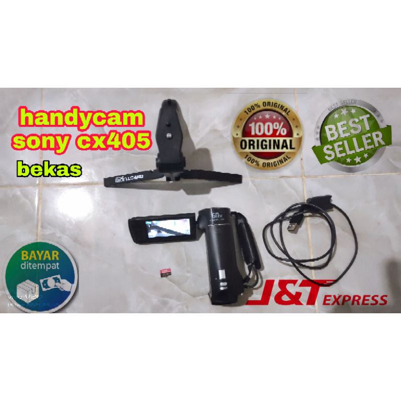 handycam sony cx405 bekas