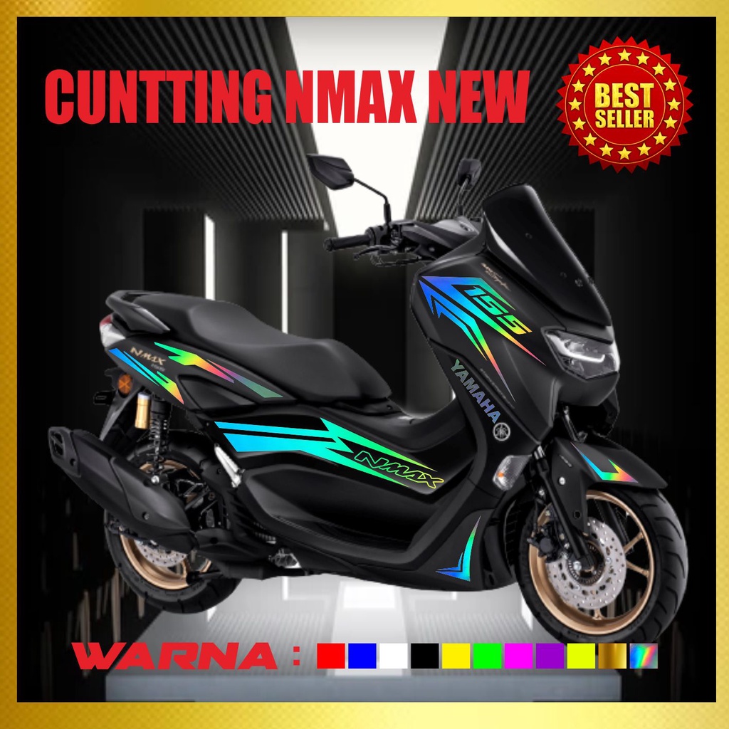 STICKER CUTTING NMAX BARU CUTTING STICKER LIS BODI NMAX KEREN