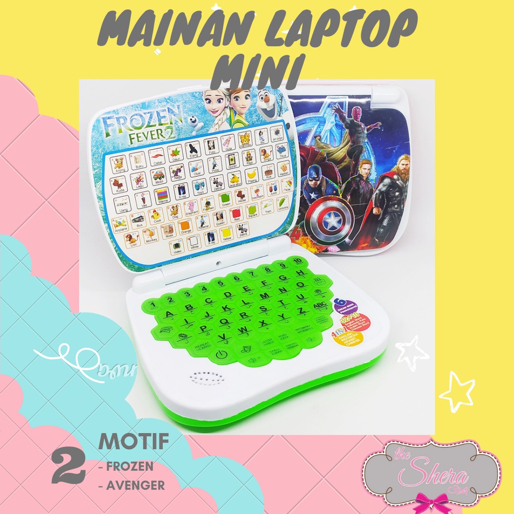 Mainan Laptop Mini / Mainan Laptop Anak / Mainan Edukasi Anak