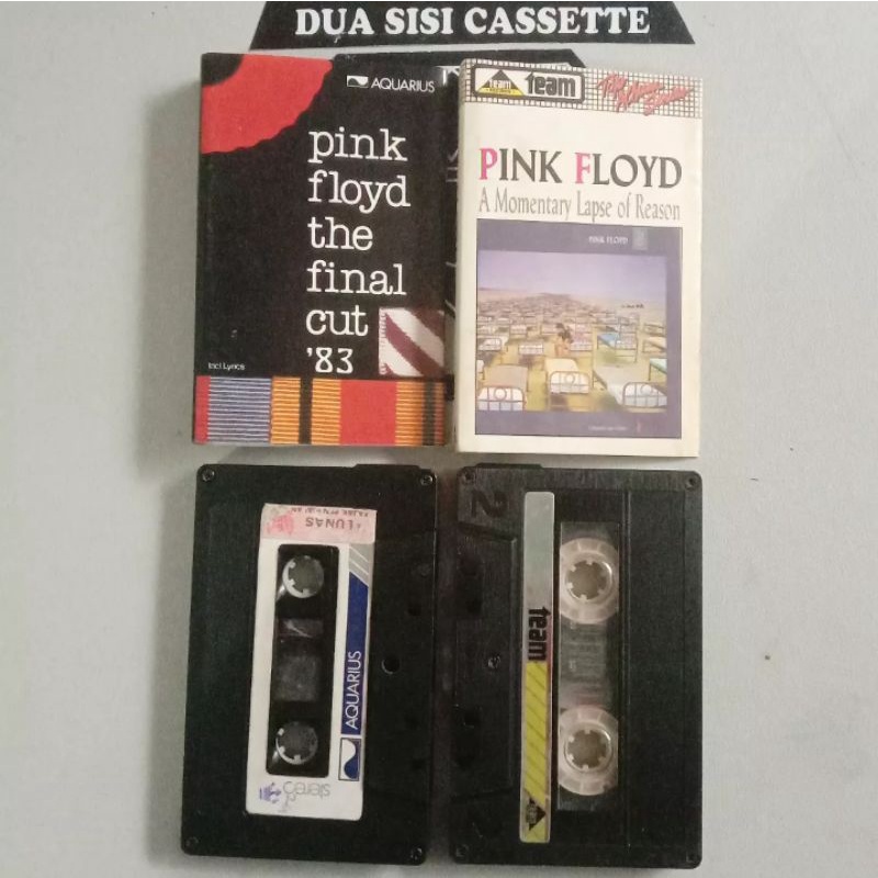 Kaset pink floyd - a momentary lapse of reason - the final cut 83