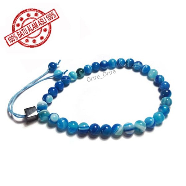 Gelang Tasbih Batu Asli 33 Butir Gelang Tasbih Untuk Ketenangan Anti Depresi