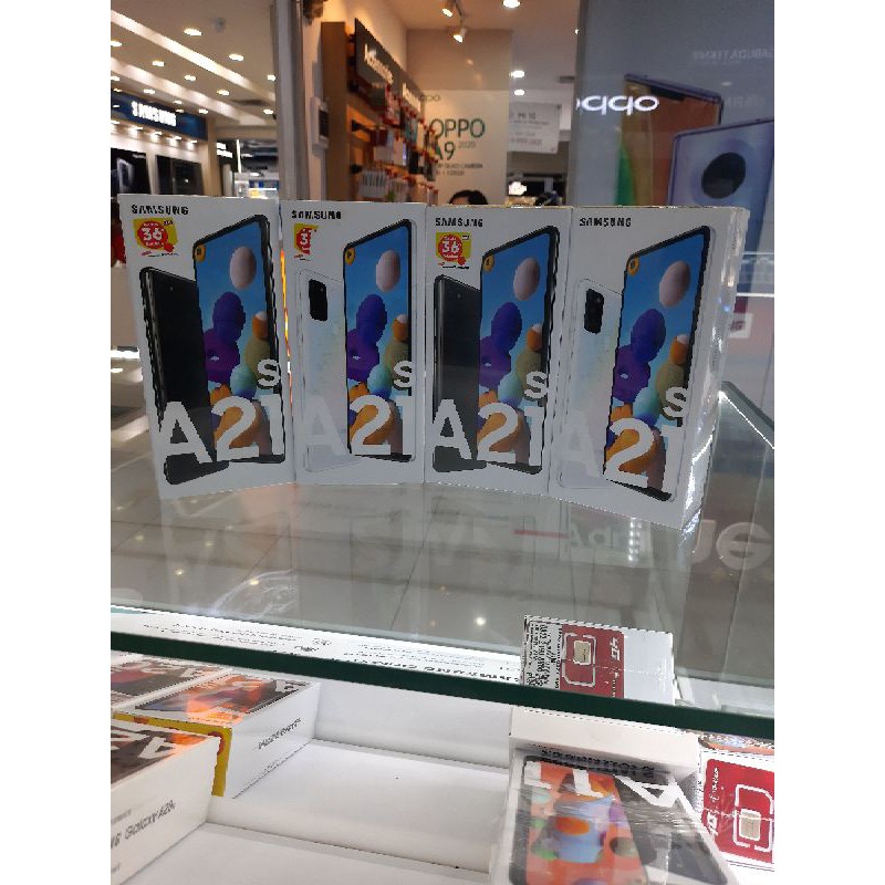 SAMSUNG A21S 6/128 GB GARANSI RESMI | Shopee Indonesia
