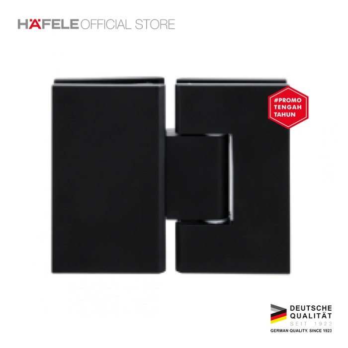 Hafele Glass Hinges 180º - Engsel Pintu Kaca Kamar Mandi