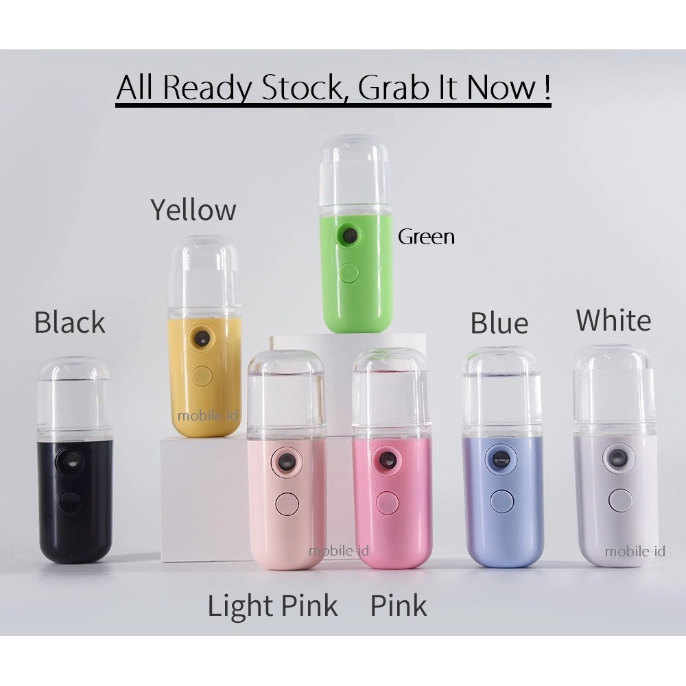 [COD] Mini Nano Spray Mini Facial Humidifier Nano Bisa Untuk Disinfektan mist spray Mini Nano Sprayer Mist Face Hydrating Handheld Portable Water Spray Humidification humidifier