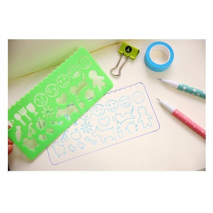 

Murah AN Color Ruler Drawing Template Penggaris Warna dgn Cetakan Gambar Berkualitas Baik