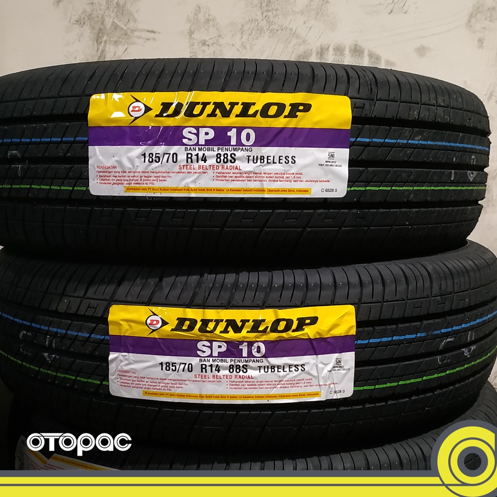 Ban mobil Avanza & Xenia Dunlop Sp 10 185/70 R14