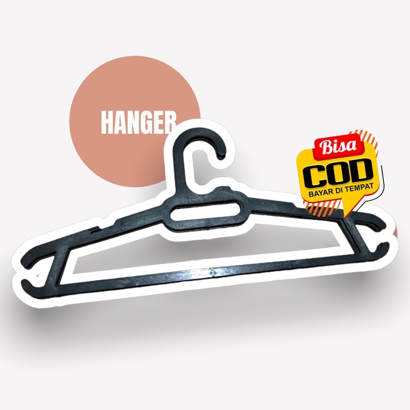 Jual Hanger Hanger Plastik Hanger Hitam Hanger Laundry Hanger