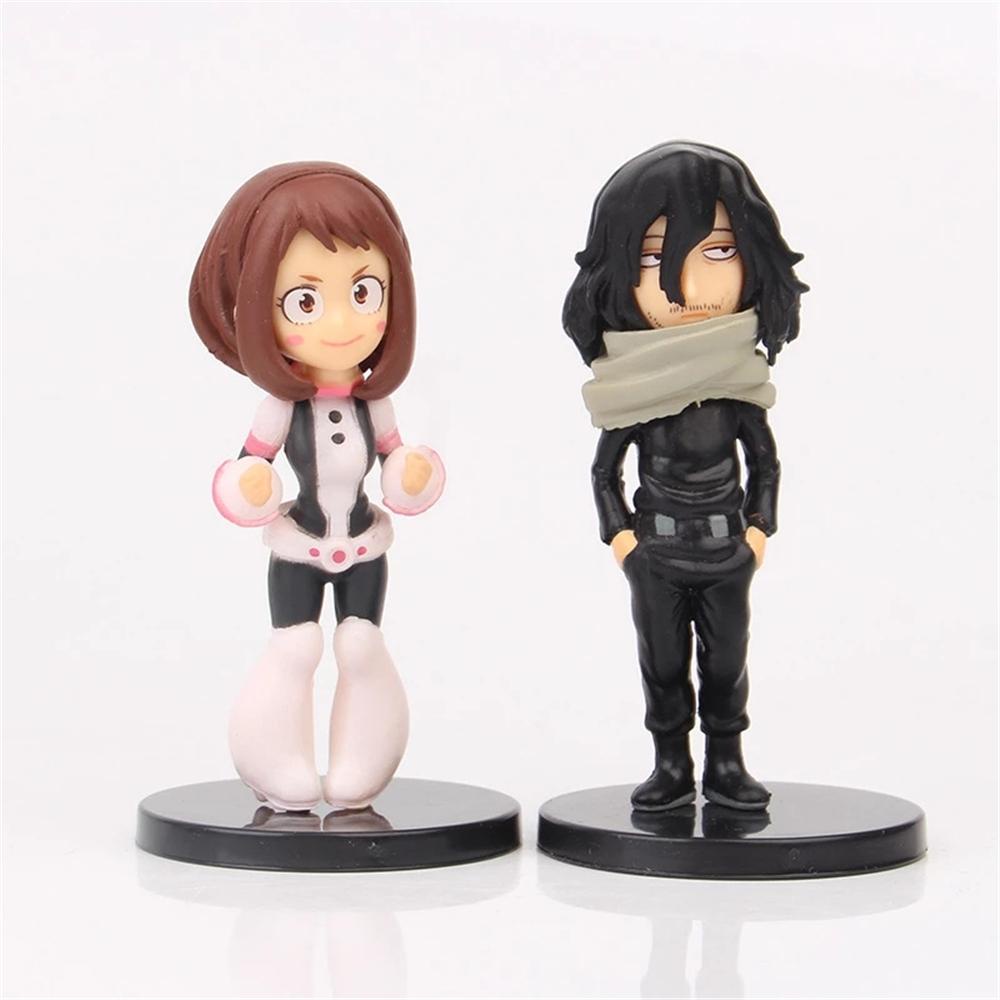 [Elegan] Mainan Angka Bahan PVC 9Pcs /Set My Hero Academia Action Figure Figure Age of Heroes Model Anime