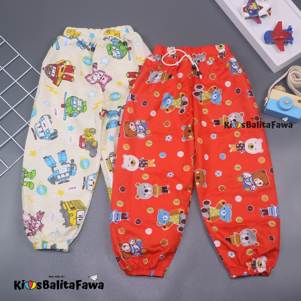 (Anak Laki) Jogger KARAKTER Uk 1-12 Tahun / Joger Pants Celana Panjang Anak  Laki Cowok Grosir