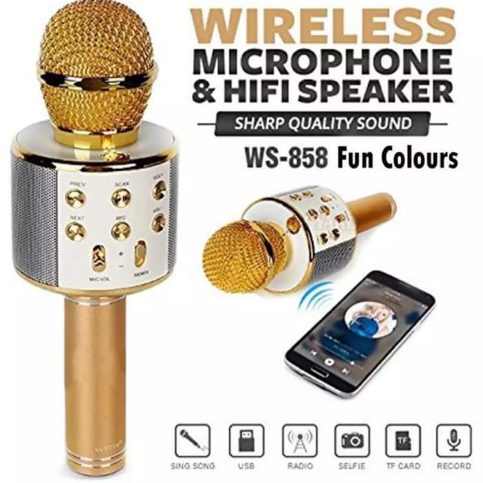 MIC KARAOKE BLUETOOTH / MICROPHONE WIRELESS