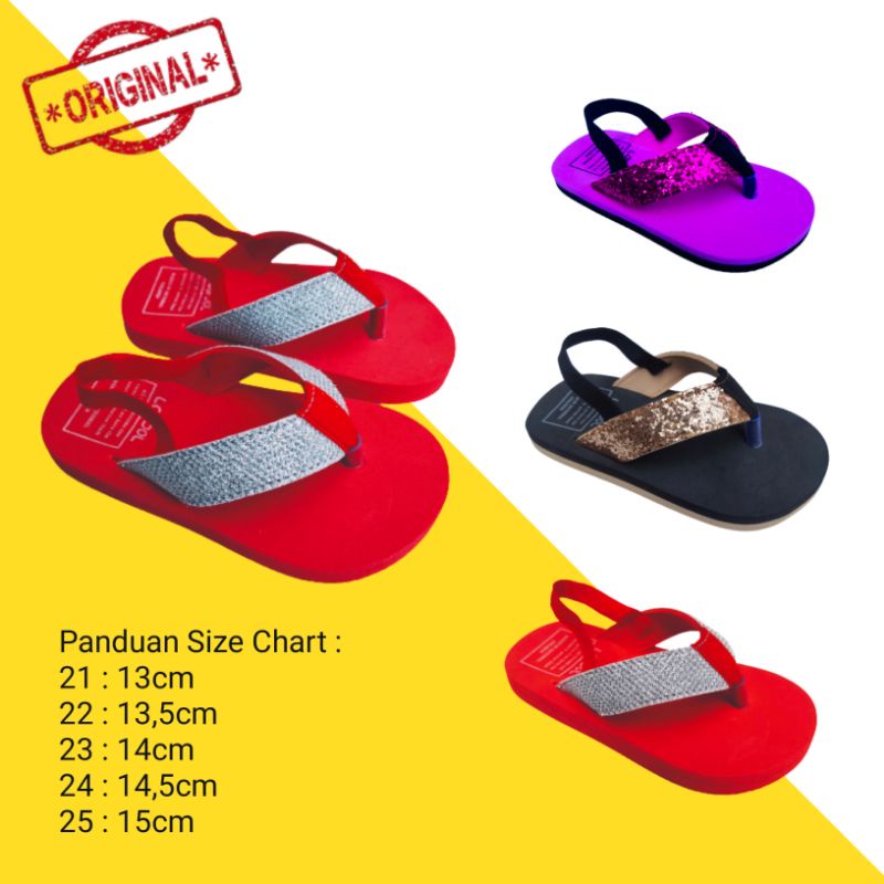 sandal anak perempuan / sandal anak lucu / sandal anak tali belakang / motif CINDERELLA Promo New